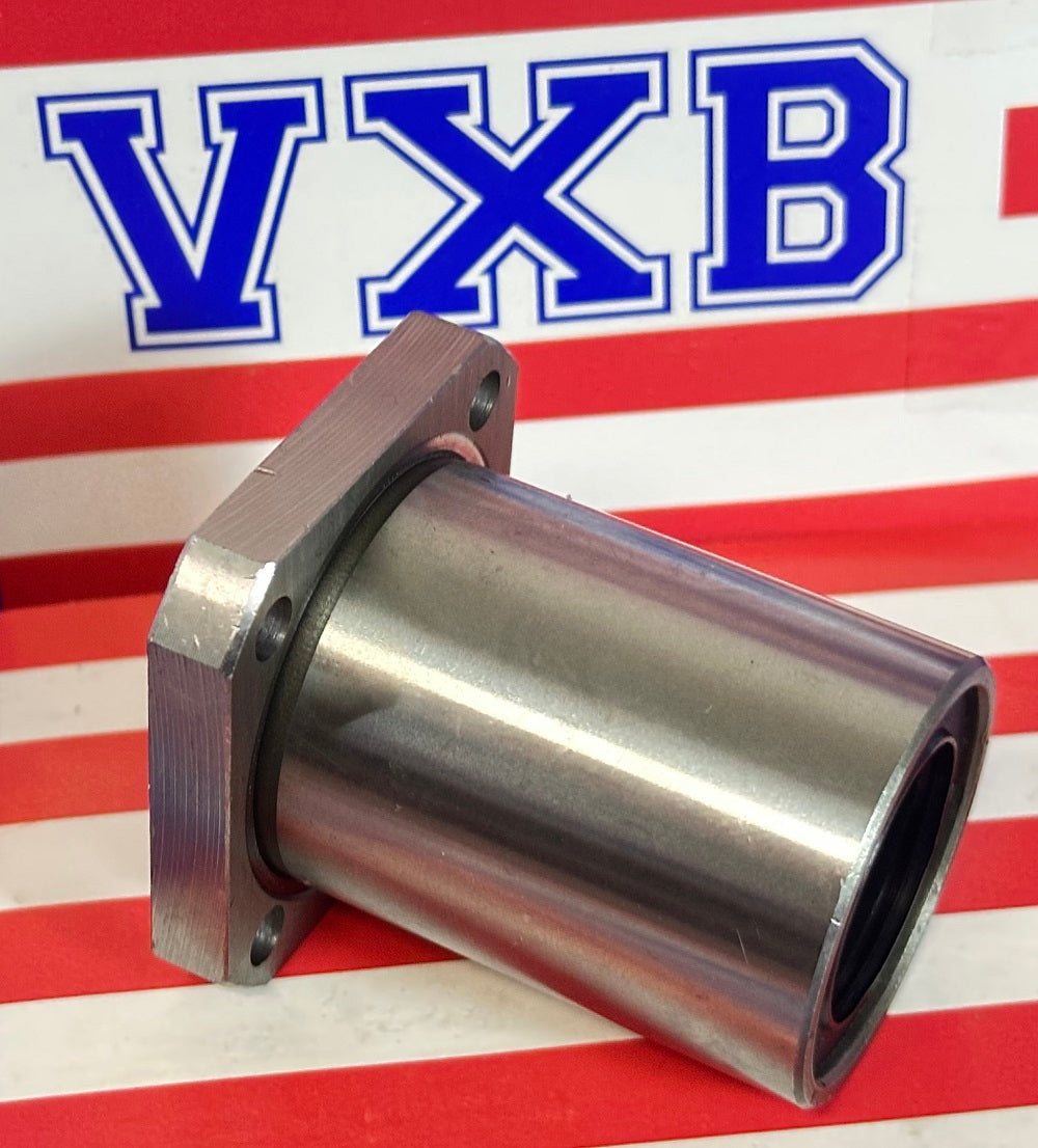 25mm Square Flanged Bushing Linear Motion LBK25UU LMK25UU - fast shipping 🇺🇸