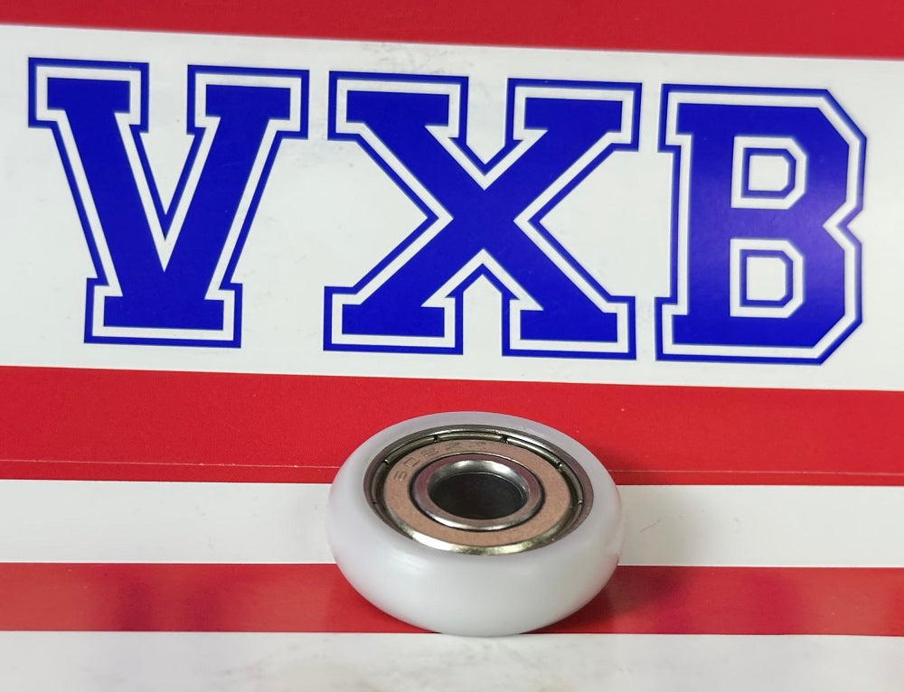 8mm Bore Bearing - 27.5mm White Plastic Tire 8x27.5x8mm - fast shipping 🇺🇸