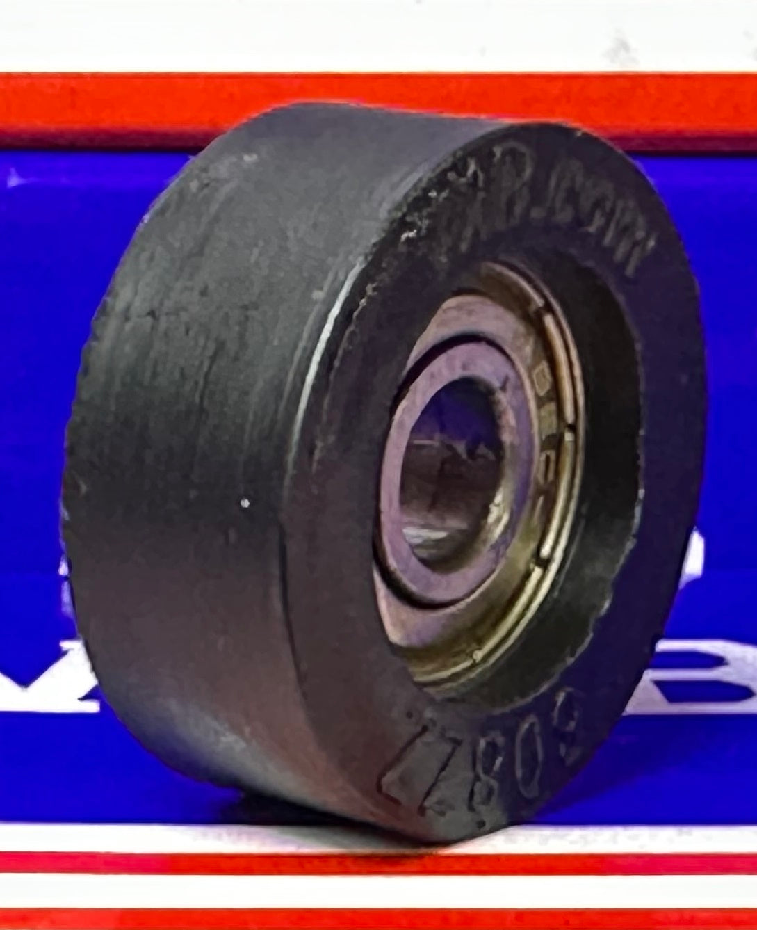 8mm Bore Bearing - 1-1/4" inch Black Tire 8mm x 1-1/4" x 1/2" - fast shipping 🇺🇸