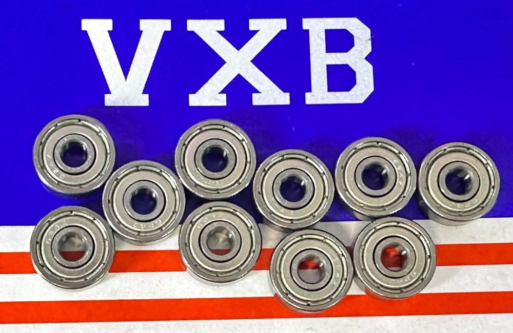 10-Pack 624ZZ Shielded 4x13x5 Miniature Bearing - fast shipping 🇺🇸