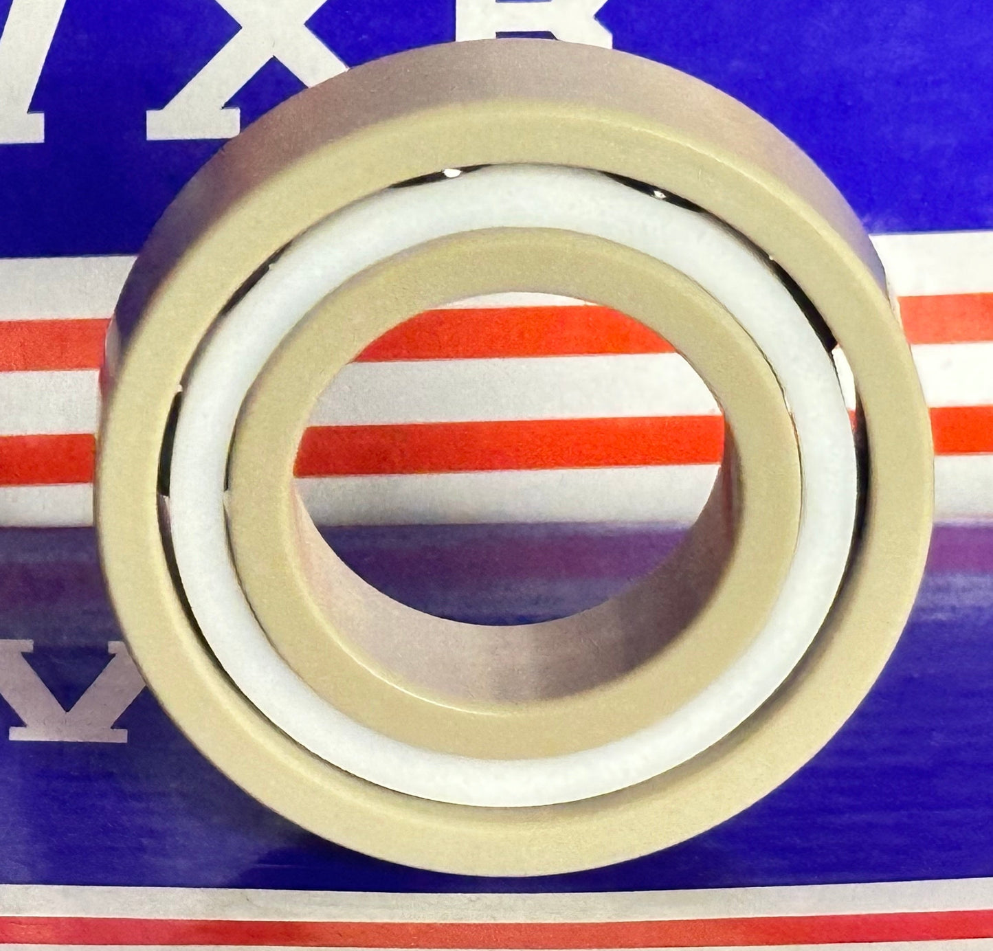 6005 PEEK Ball Bearing - Si₃N₄ Ceramic Balls - PTFE Cage - 25x47x12mm - fast shipping 🇺🇸
