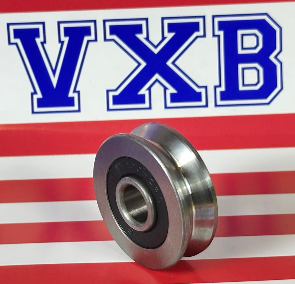 10x37x12x14mm V Groove Track Roller Bearing 8mm Wide - fast shipping 🇺🇸