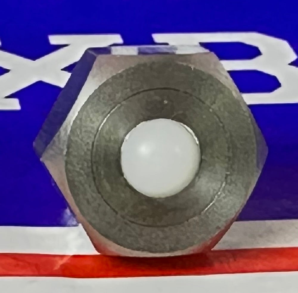 M8 Stainless Steel Hex Head Ball Transfer Stud Unit 10mm Deep - fast shipping 🇺🇸