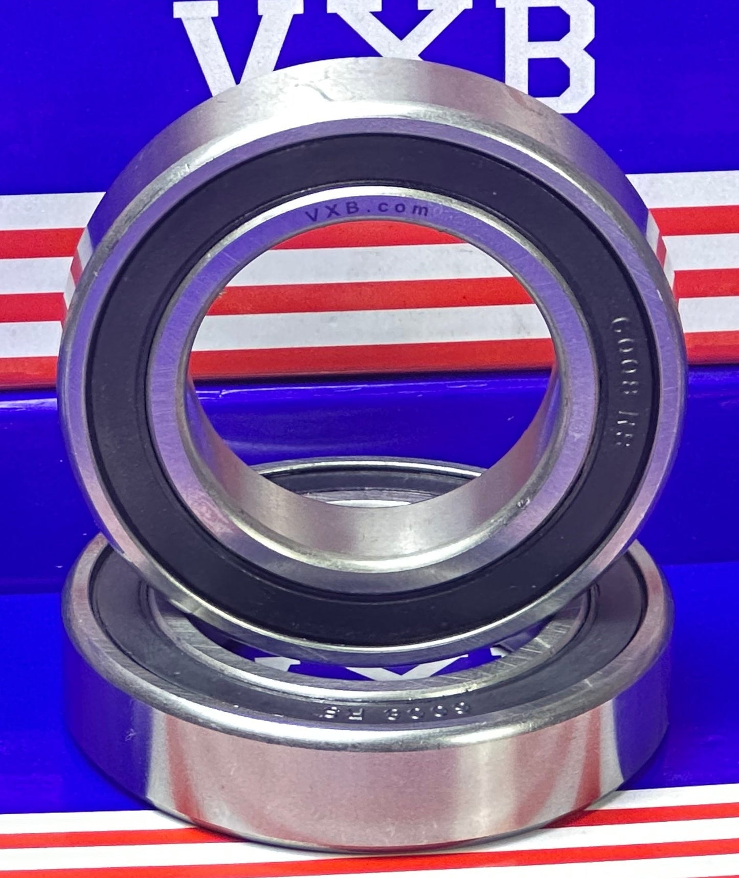 2-Pack Bearings 6008RS 40x68x15 Sealed - fast shipping 🇺🇸