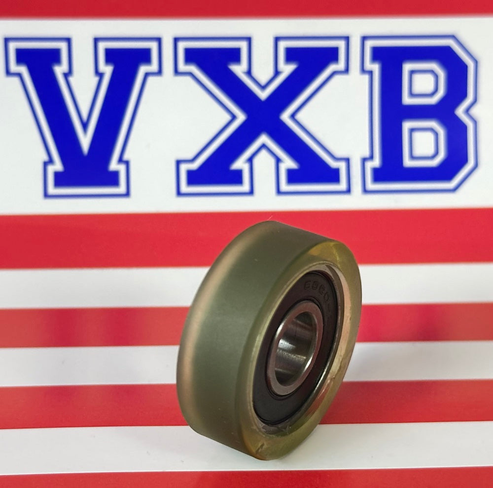PU10X32X10-2RS PU Covered Bearing 10x32x10mm - Sealed - Miniature - fast shipping 🇺🇸
