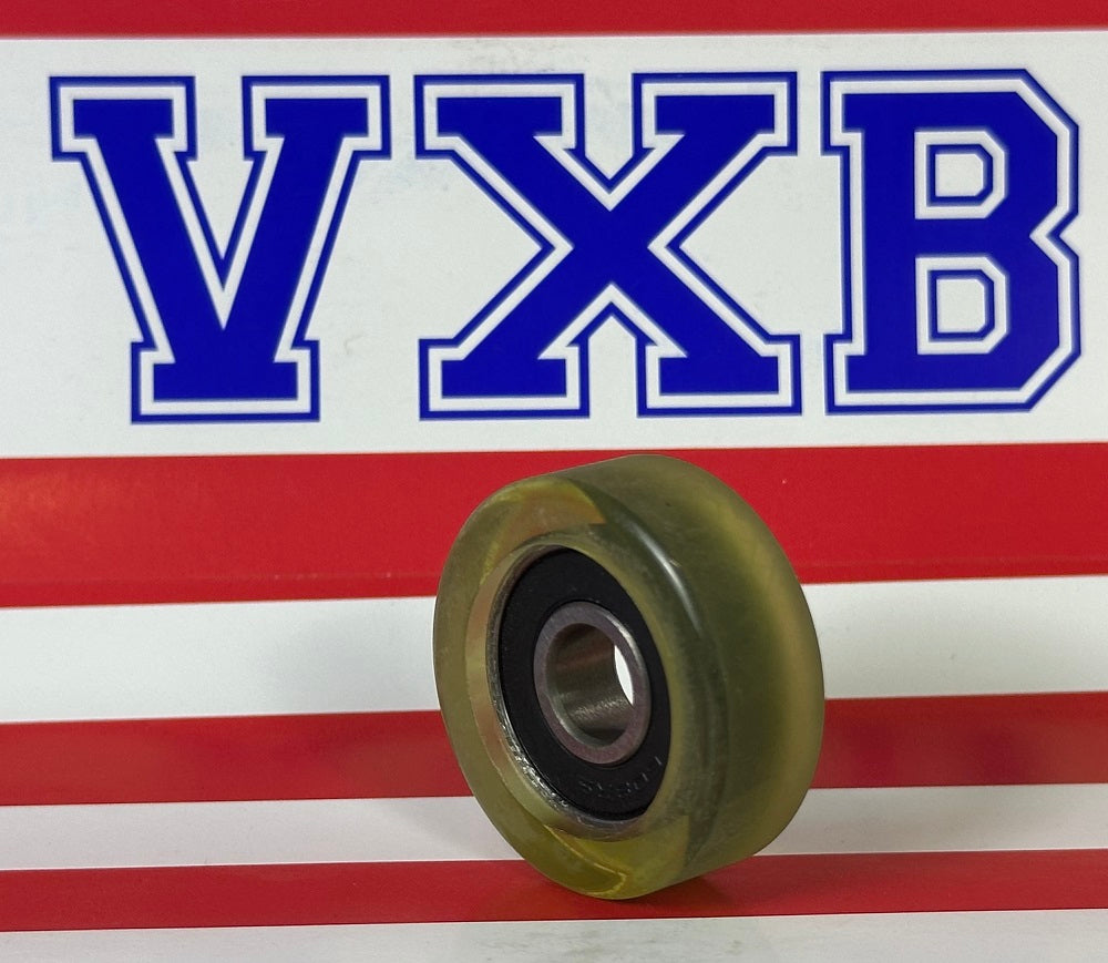 PU8x30x11-2RS PU Covered Bearing 8x30x11mm - Sealed - Miniature - fast shipping 🇺🇸