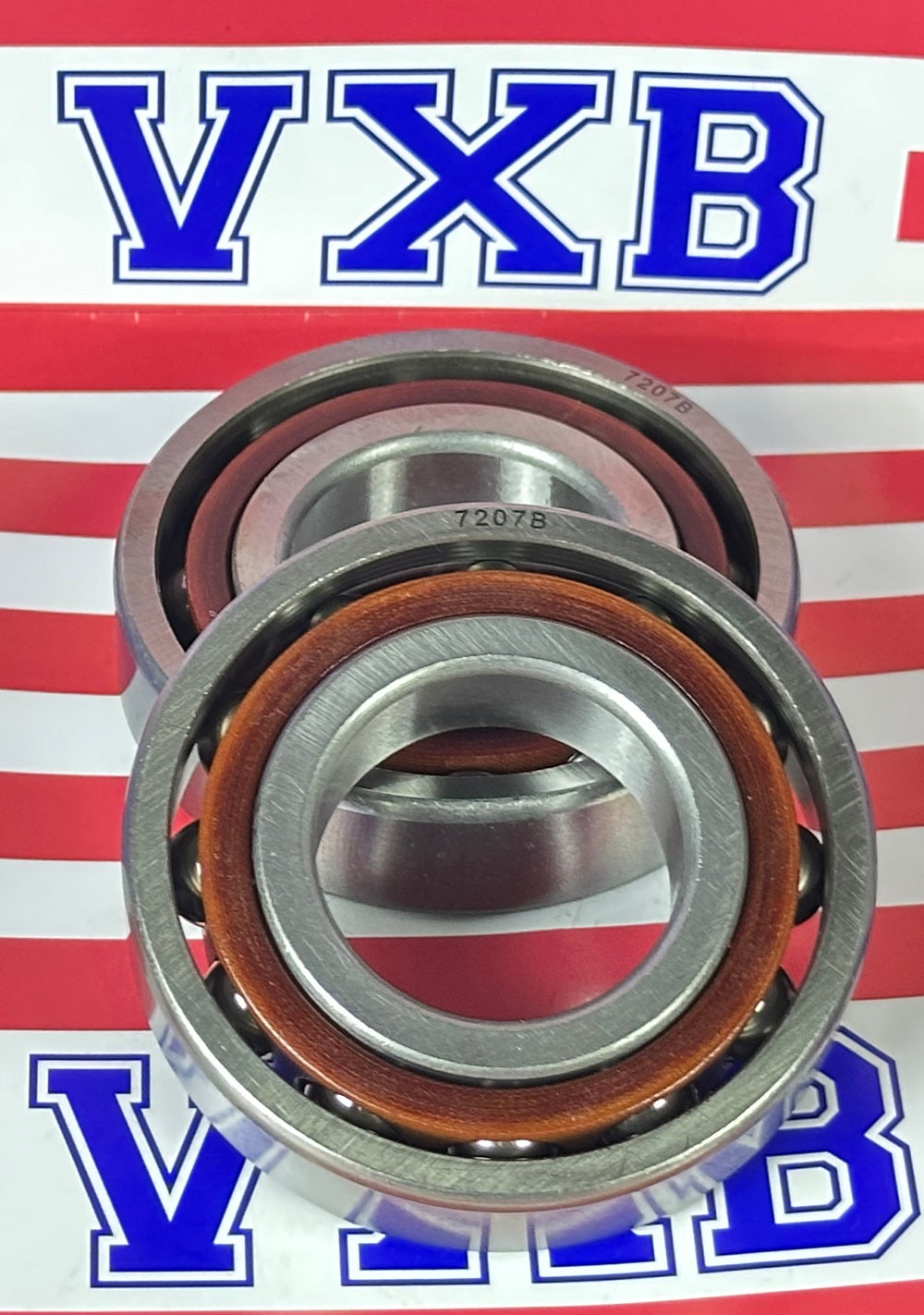 2-Pack 7207B Angular Contact Bearings 35x72x17mm - fast shipping 🇺🇸