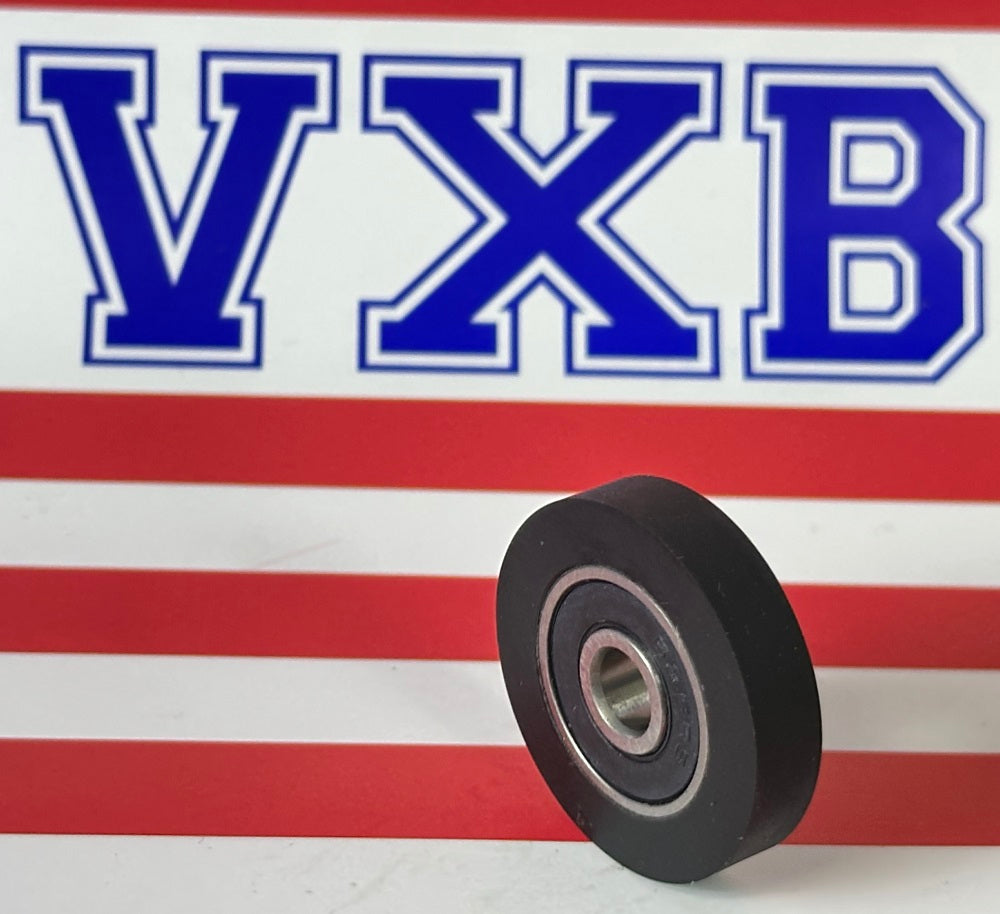 PU6x28x6 Tire PU Covered Bearing 6x28x6mm Sealed Miniature - tire - fast shipping 🇺🇸