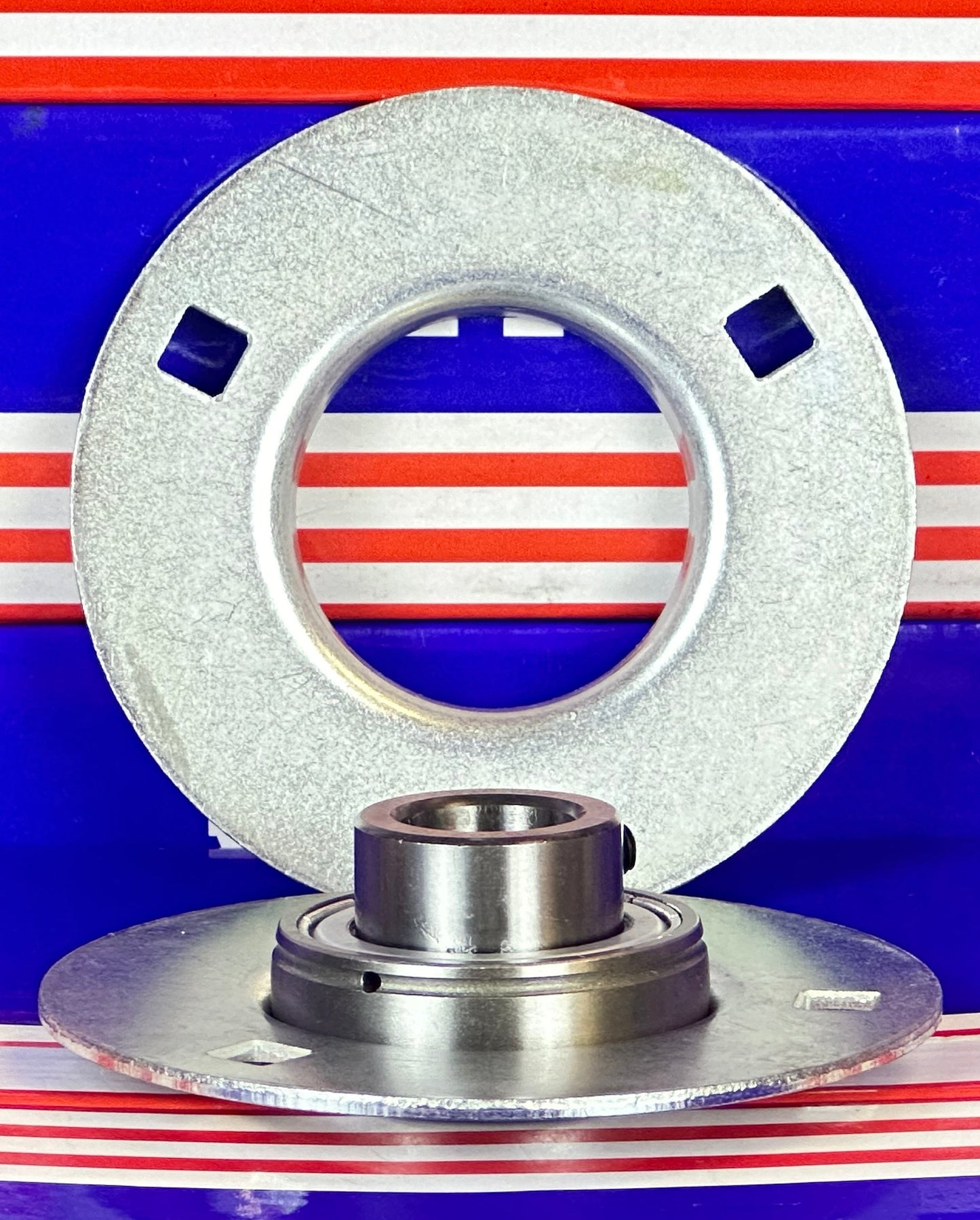 SBPF202-10 5/8 Pressed Steel Bearing 3-Bolt Flanged Mounted Bearing - fast shipping 🇺🇸