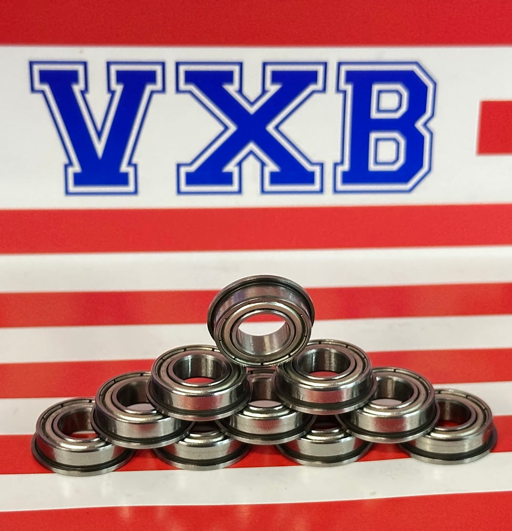Pack 10 Flanged Bearing 9x17x5mm - Shielded - Miniature - fast shipping 🇺🇸