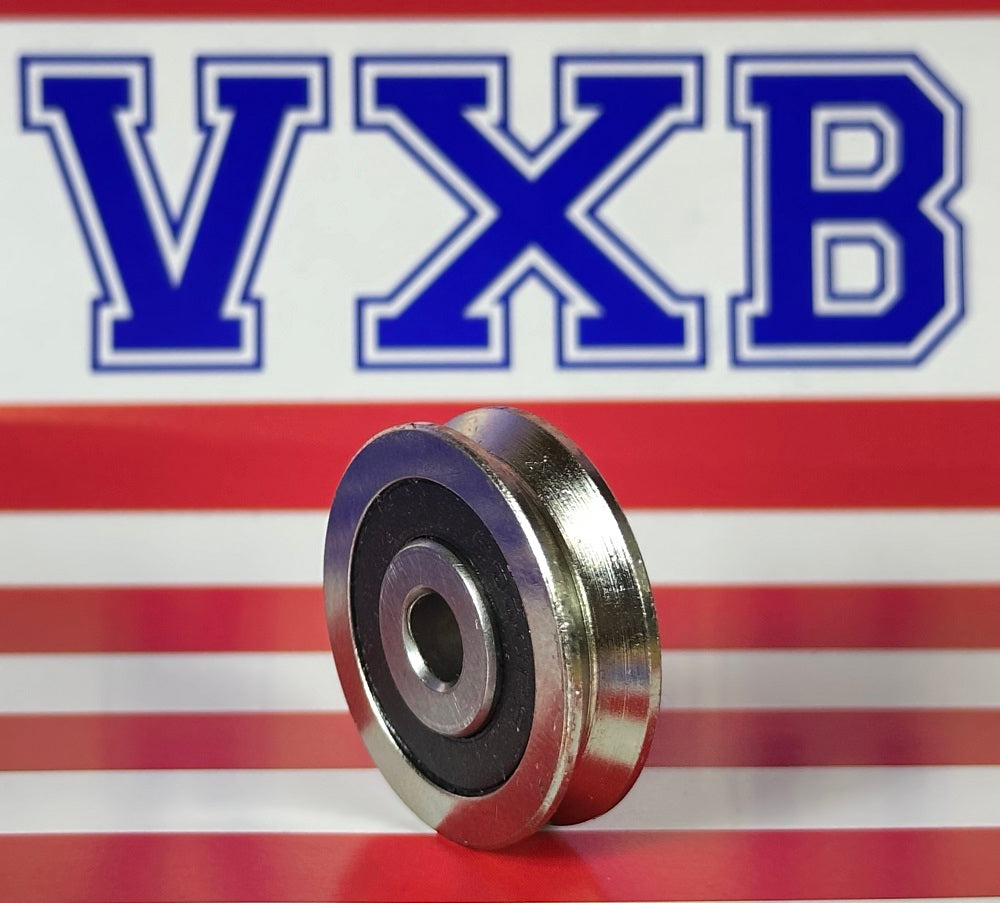 6mm Bore V-Groove Track Roller Pulley Bearing 6x30x8mm - fast shipping 🇺🇸