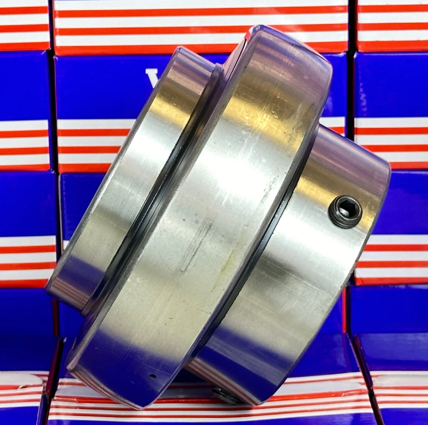 UC218-56 Bearing Insert 3 1/2" Mounted - fast shipping 🇺🇸