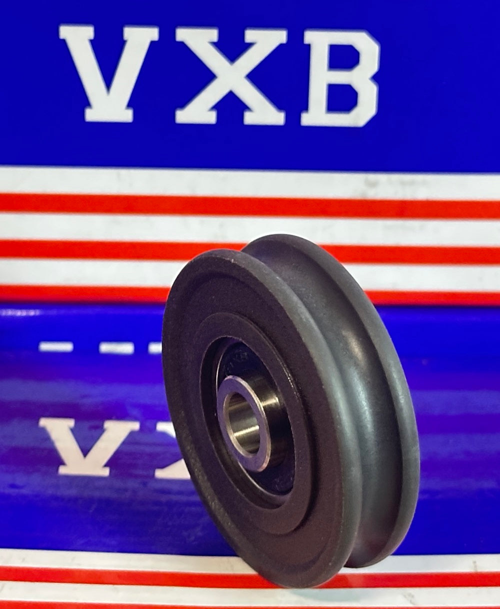 8mm Bore Bearing - 45mm Steel Wire Rope Cable Track Pulley 8x45x11.5mm - fast shipping 🇺🇸