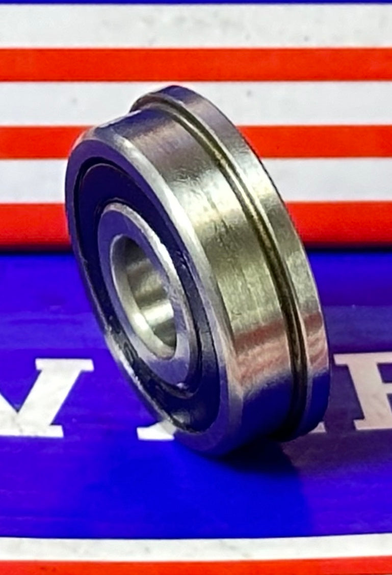 F6200-2RS Flanged Sealed Miniature Bearing 10x30x9mm - fast shipping 🇺🇸