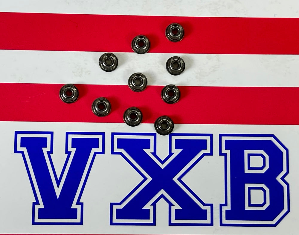 10-Pack Flanged Bearings 2x5x2.5 Stainless Steel Miniature - fast shipping πΊπΈ