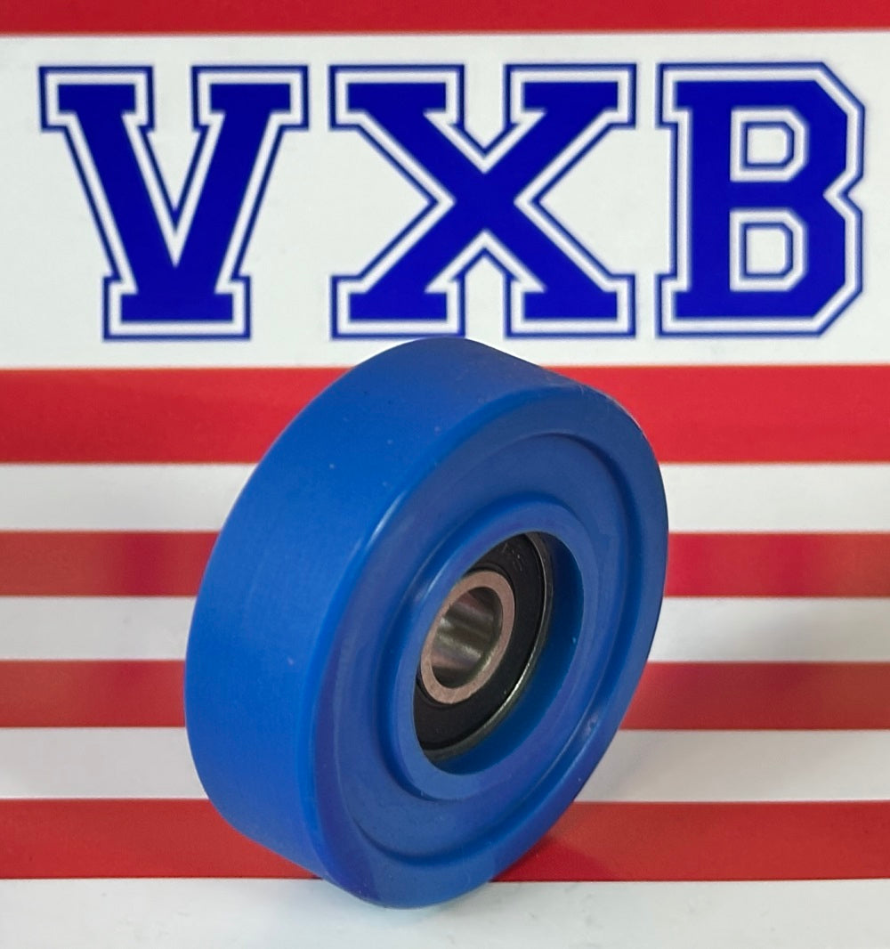 8x45x14mm Polyurethane Rubber roller wheel Bearing Sealed Miniature - tire - fast shipping 🇺🇸