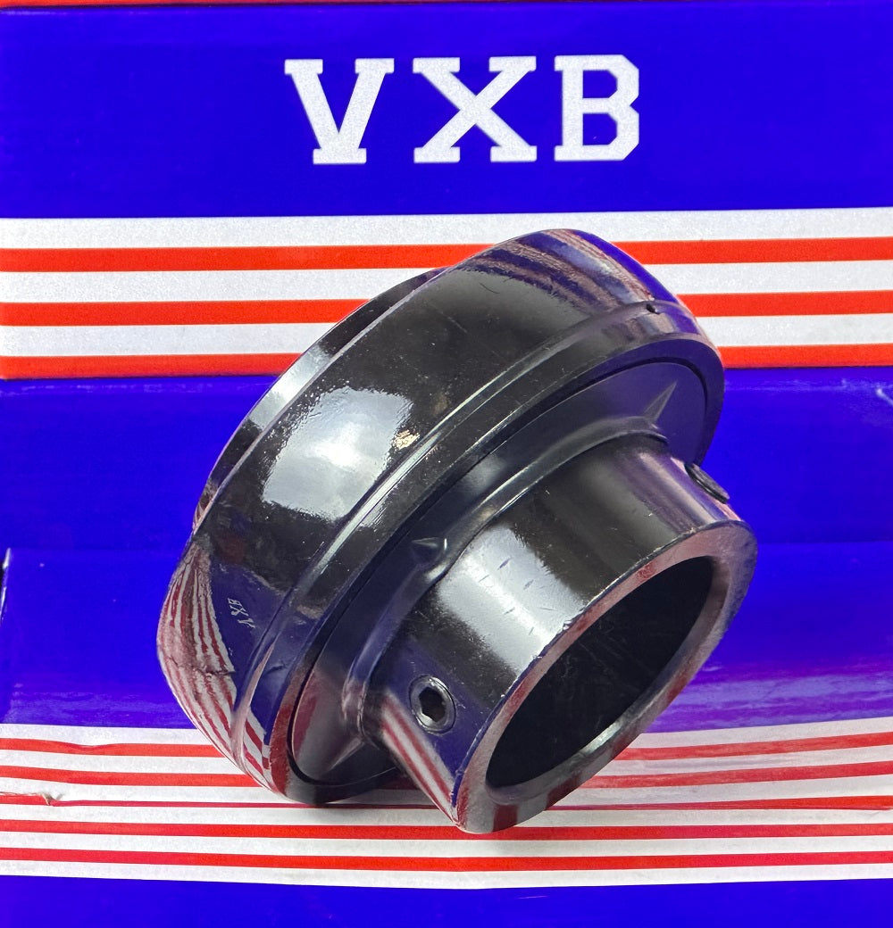UC208-24 Black Oxide Plated Axle Bearing Insert Mounted 1-1/2" - fast shipping 🇺🇸