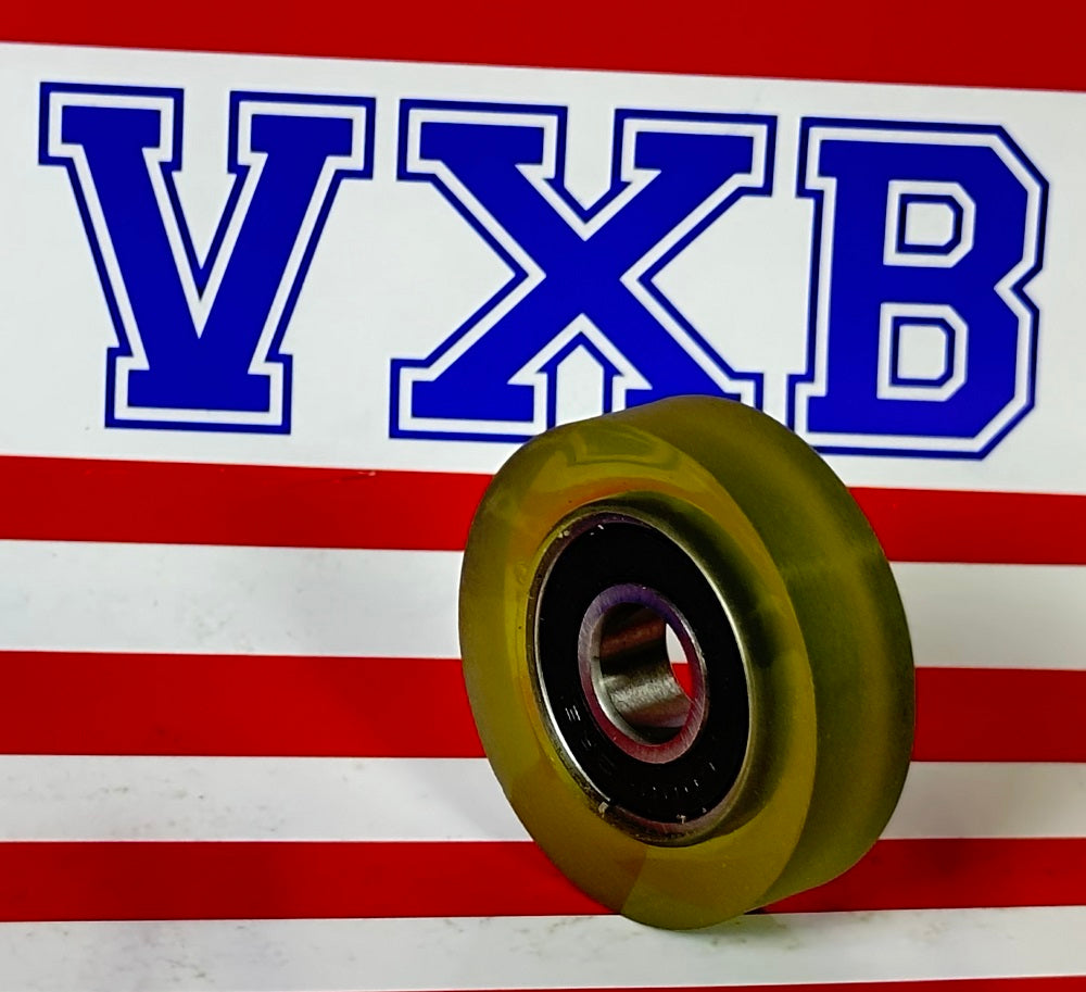 PU10X38X10-2RS PU Covered Bearing 10x38x10mm - Sealed - Miniature - fast shipping 🇺🇸