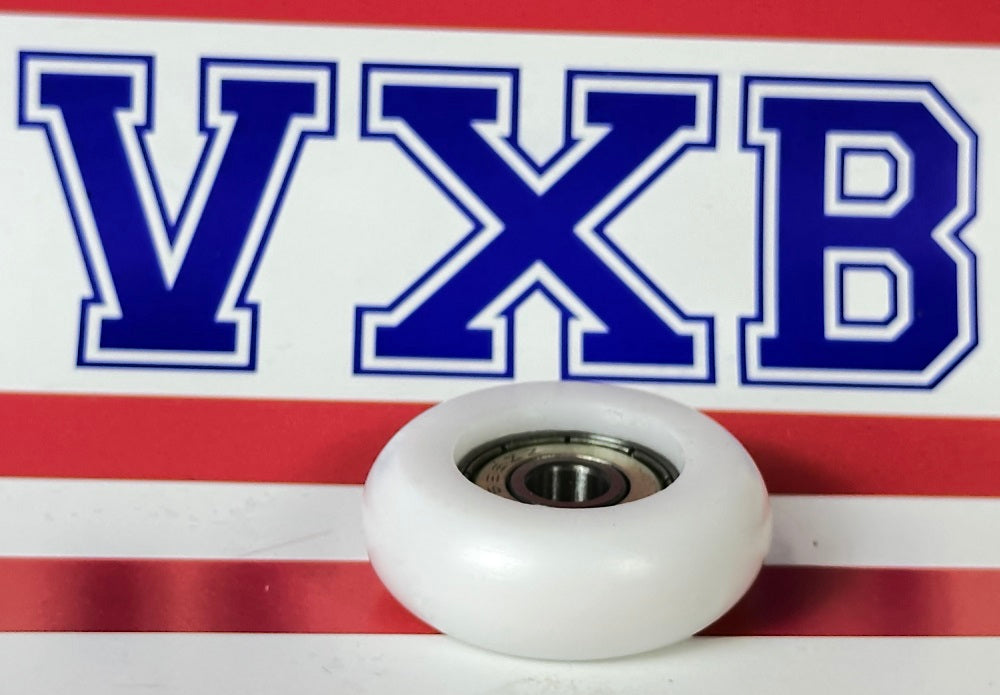6mm Bore Bearing - 32mm White Plastic Tire 6x32x11mm - fast shipping 🇺🇸