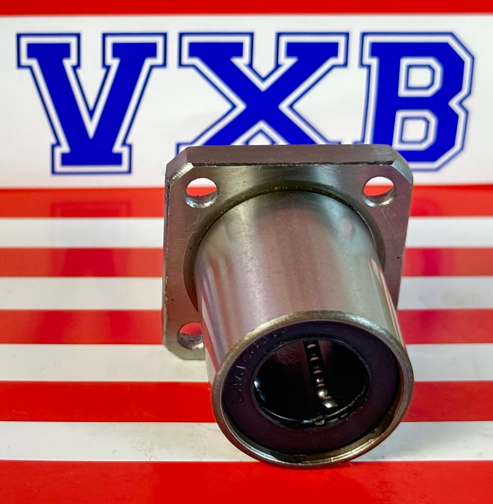16mm Square Flanged Bushing Linear Motion LBK16UU LMK16UU - fast shipping 🇺🇸