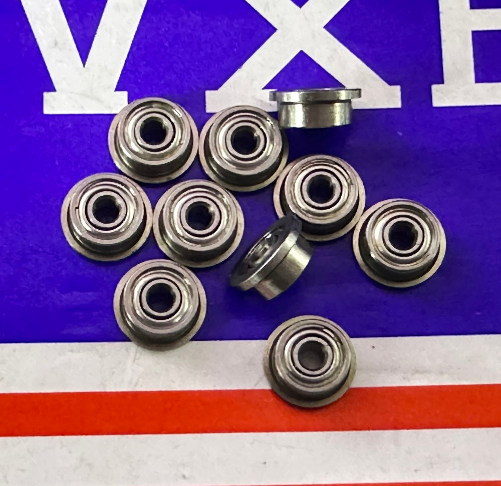 10-Pack Flanged Bearings 2x6mm Double Shielded 2x6x3 Miniature - fast shipping 🇺🇸