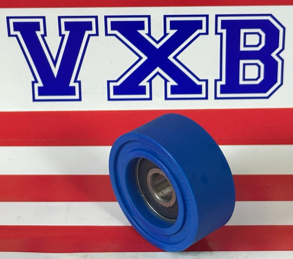 8x35x15mm Polyurethane Rubber roller wheel Bearing Sealed Miniature - tire - fast shipping 🇺🇸