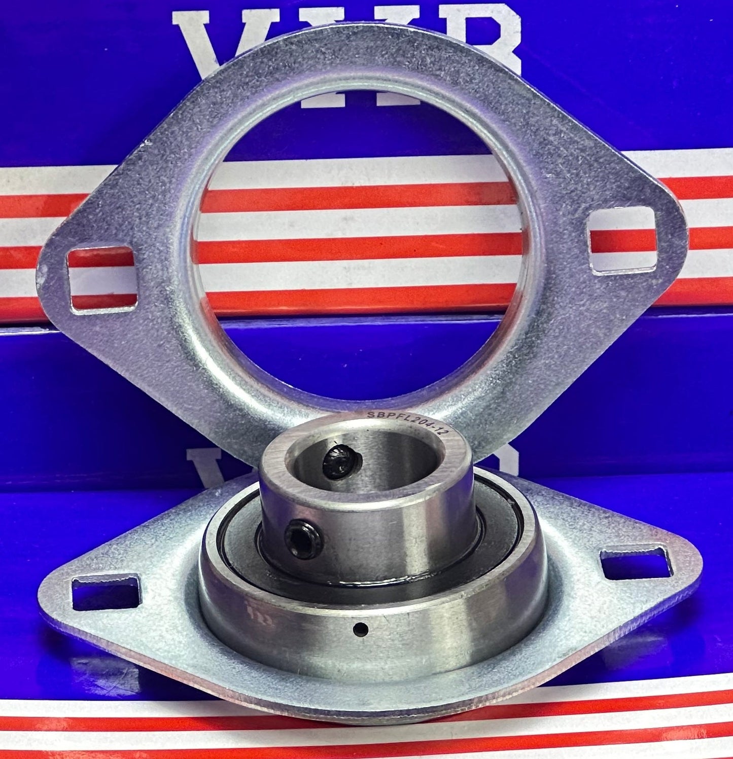 SBPFL204-12 3/4" Pressed Steel Bearing 2-Bolt Flanged Mounted Bearing - fast shipping 🇺🇸