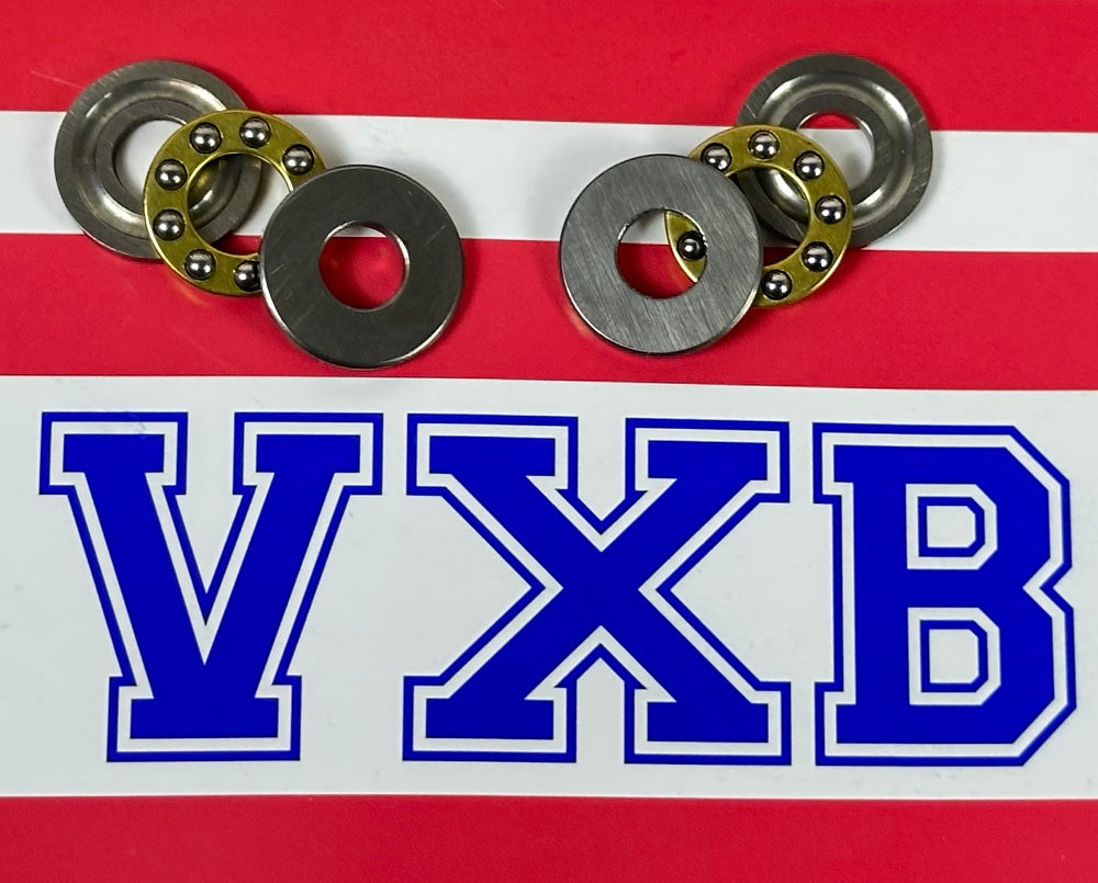 2-Pack 7x17mm Thrust Ball Bearings 7x17x6mm Miniature - fast shipping 🇺🇸