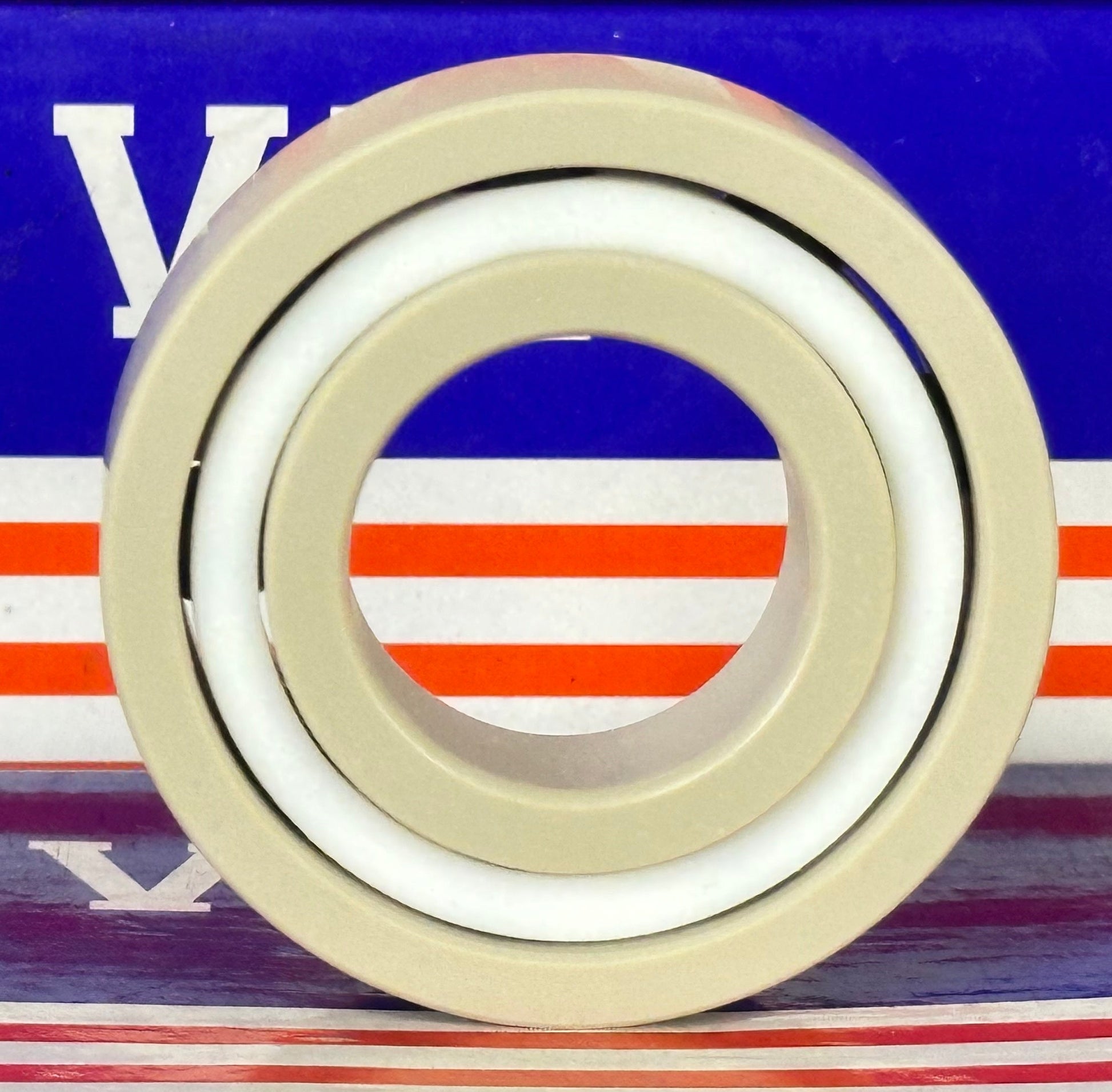 6205 PEEK Ball Bearing - Si₃N₄ Ceramic Balls - PTFE Cage - 25x52x15mm - fast shipping 🇺🇸
