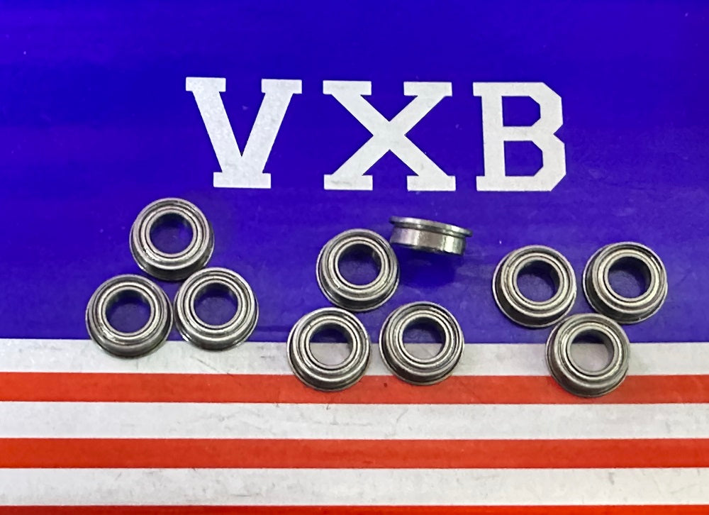 10-Pack Flanged Shielded Bearings MF95ZZ 5x9x3 Miniature - fast shipping 🇺🇸