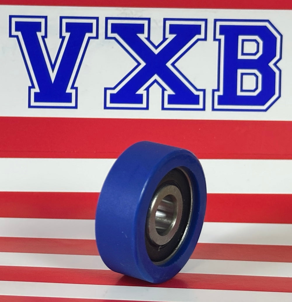 PU10X36X13-2RS PU Covered Bearing 10x36x13mm - Sealed - Miniature - fast shipping 🇺🇸