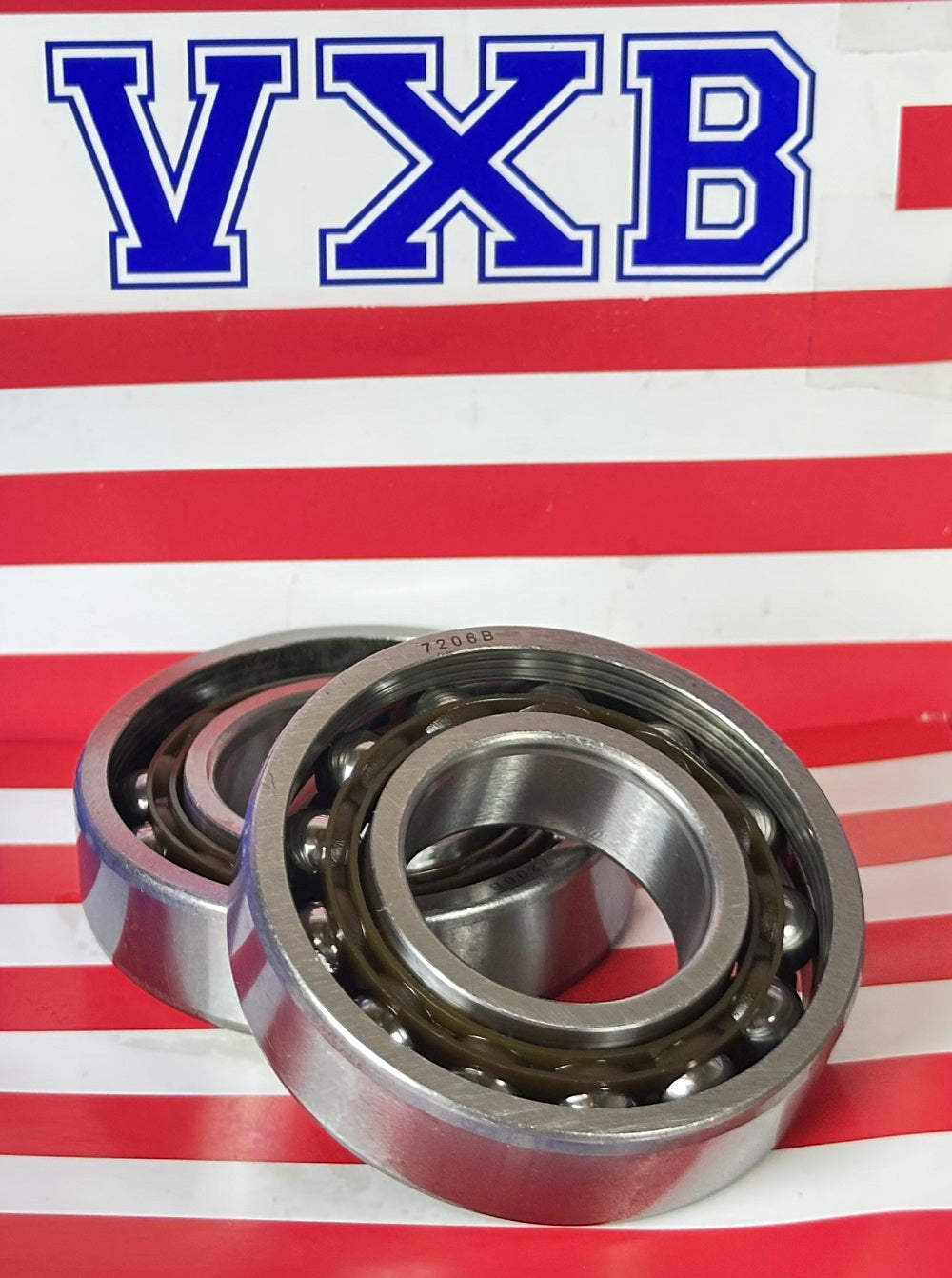 2-Pack Bearings 7206B 30x62x16mm Angular Contact - fast shipping 🇺🇸