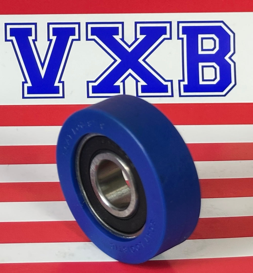 PU15X48X15-2RS PU Covered Bearing 15x48x15mm - Sealed - Miniature - fast shipping 🇺🇸