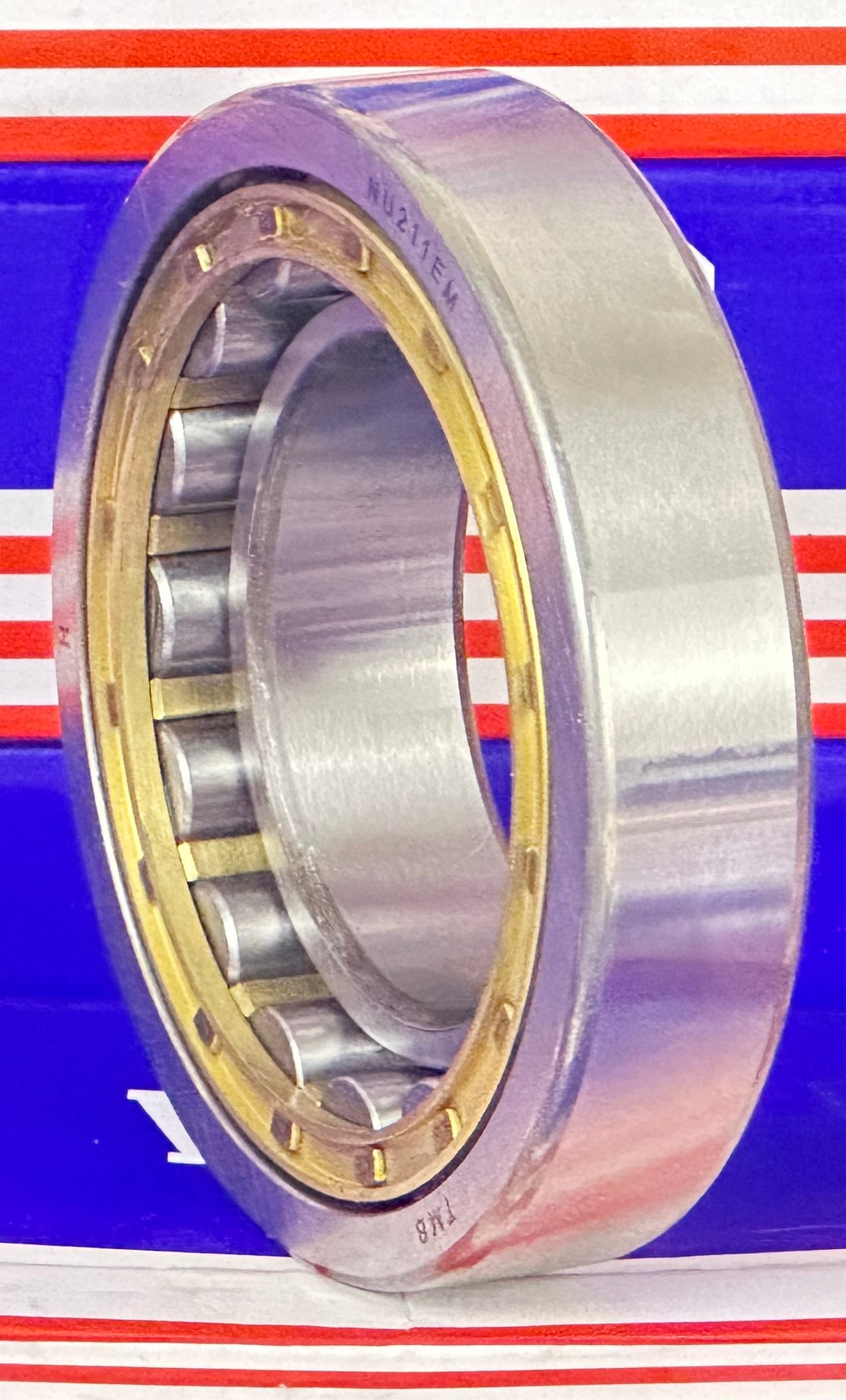 NU211M Cylindrical Roller Bearing 55x100x21 Cylindrical Bearing - fast shipping 🇺🇸