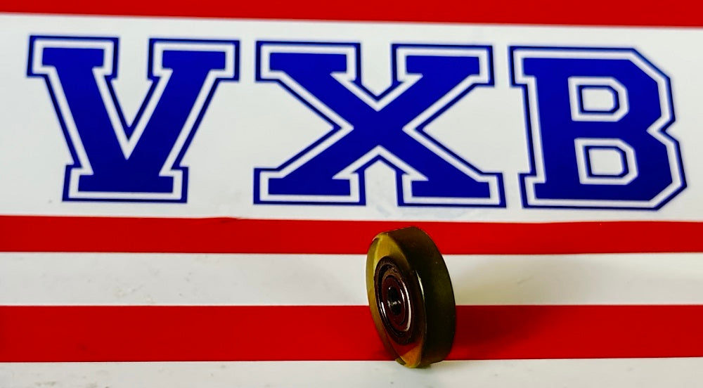 PU0315-4-TIRE PU Covered Bearing 3x15x4mm - Shielded - Miniature - fast shipping 🇺🇸