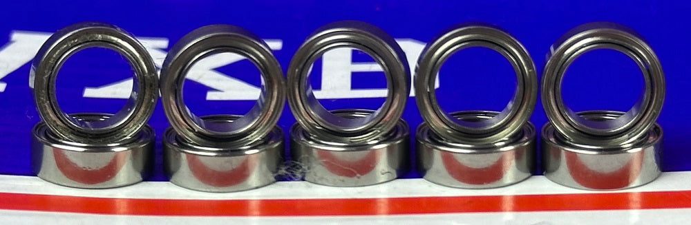 10-Pack Bearings R168ZZ 1/4x3/8x1/8 inch Miniature - fast shipping 🇺🇸