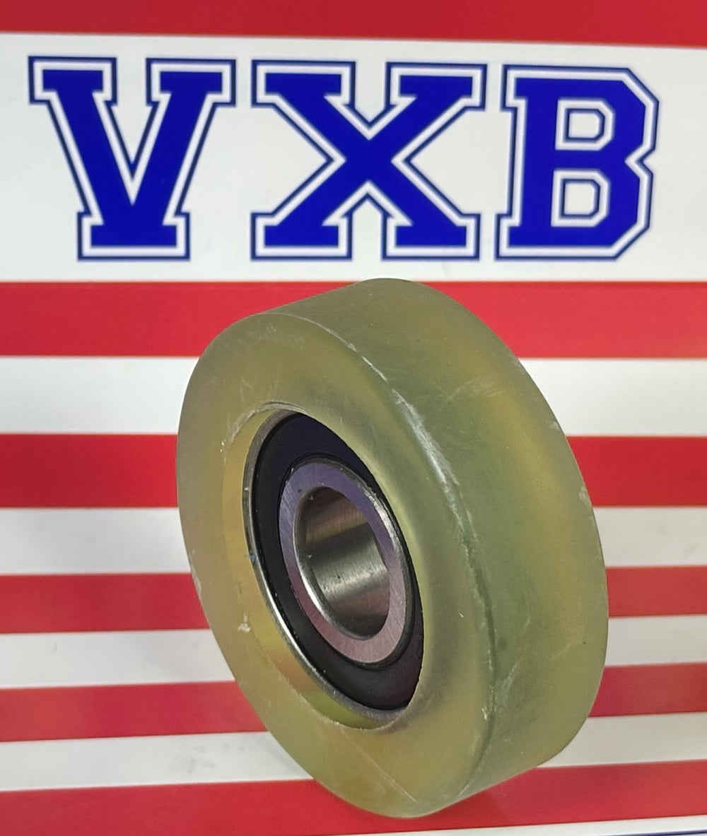 PU17X60X18-2RS PU Covered Bearing 17x60x18mm - Sealed - Miniature - fast shipping 🇺🇸
