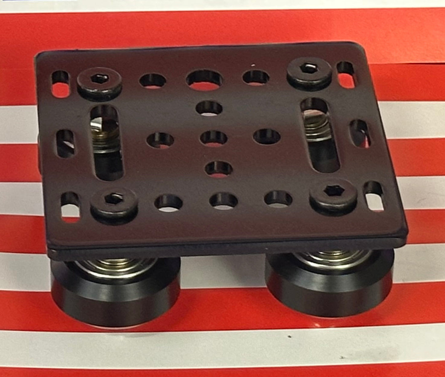 Black 2020 Aluminum Extrusion V-Slot Gantry Support Plate Set w Bearing Slide - fast shipping 🇺🇸