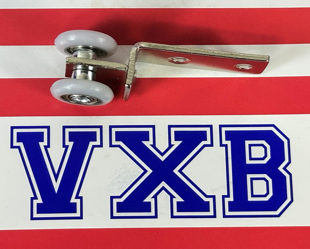 19mm Sliding Door Dual Wheels Bearing Hanger 65mm Long - fast shipping 🇺🇸