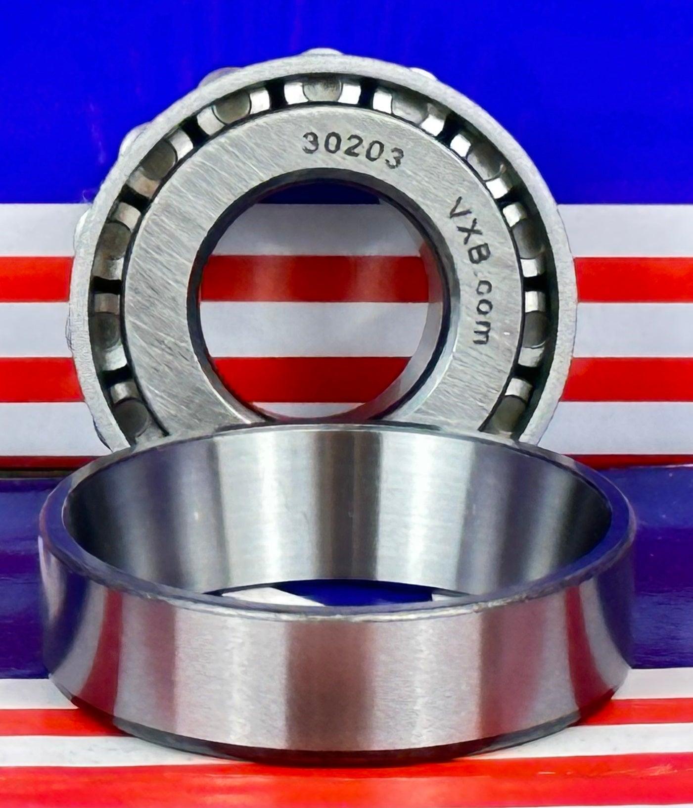 30203 Tapered Roller Wheel Bearing 17x40x12mm - fast shipping 🇺🇸