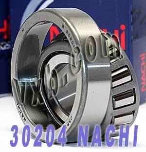 30204 Nachi Tapered Roller Bearing Japan 20x47x14mm - fast shipping 🇺🇸