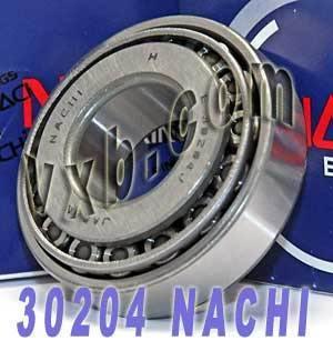 30204 Nachi Tapered Roller Bearing Japan 20x47x14mm - fast shipping 🇺🇸