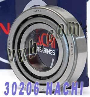 30206 Nachi Tapered Roller Bearing Japan 30x62x17.25 - fast shipping 🇺🇸