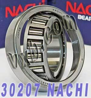 30207 Nachi Tapered Roller Bearing Japan 35x72x17mm - fast shipping 🇺🇸