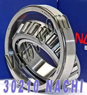 30210 Nachi Tapered Roller Bearing Japan 50x90x20mm - fast shipping 🇺🇸