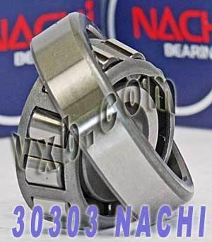 30303 Nachi Tapered Roller Bearing Japan 17x47x14mm - fast shipping 🇺🇸