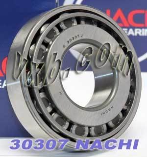 30307 Nachi Tapered Roller Bearing Japan 35x80x21mm - fast shipping 🇺🇸