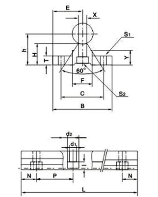 30mm 120" Aluminum Supported Rail Guideway Linear Motion System - fast shipping 🇺🇸