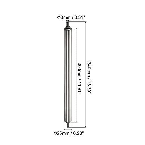 Gravity Conveyor Roller - 1" Diameter x 12" Length - Stainless Steel - fast shipping 🇺🇸