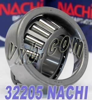32205 Nachi Tapered Roller Bearing Japan 25x52x18mm - fast shipping 🇺🇸